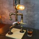 Luminária Industrial com Torneira de Bebidas