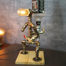 Luminária Industrial com Torneira de Bebidas