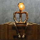 Luminária de Mesa Robô Industrial