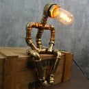 Luminária de Mesa Robô Industrial