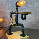 Dispensador de Whisky Rústico Black Pipe