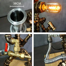 Luminária Industrial Estilo Bombeiro com Lâmpada Edison