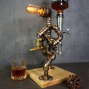 Luminária Industrial Estilo Bombeiro com Lâmpada Edison