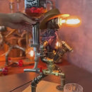 Luminária Industrial com Torneira de Bebidas